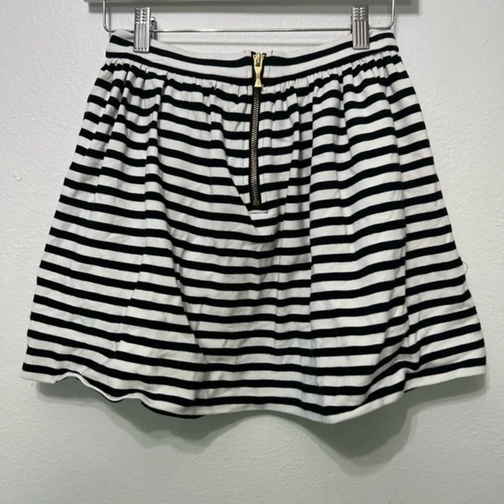 Kate Spade Skirt The Rules Kids Size 10Y Black and White Striped‎ Skirt